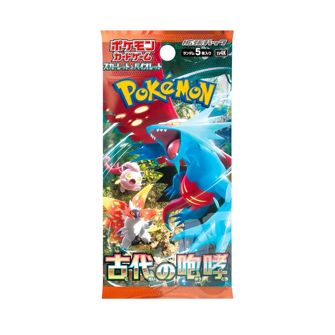 Pokémon GCC Busta di Espansione Ruggito Tonante - Set sv4K - Lingua Giapponese