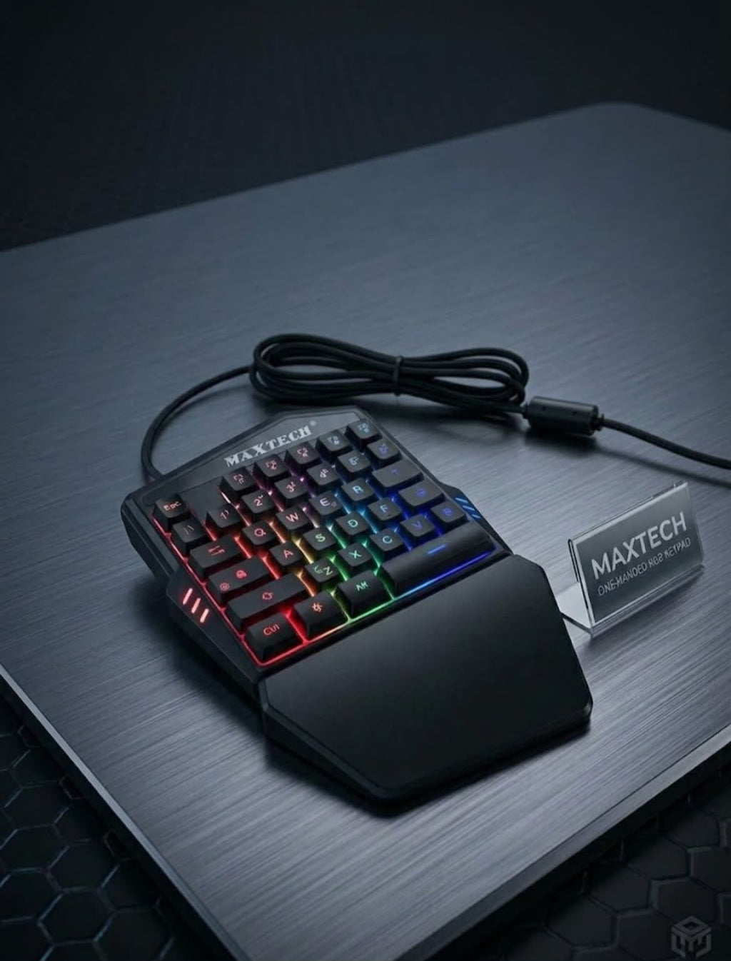 TASTIERA GAMING UNA MANO MAXTECH